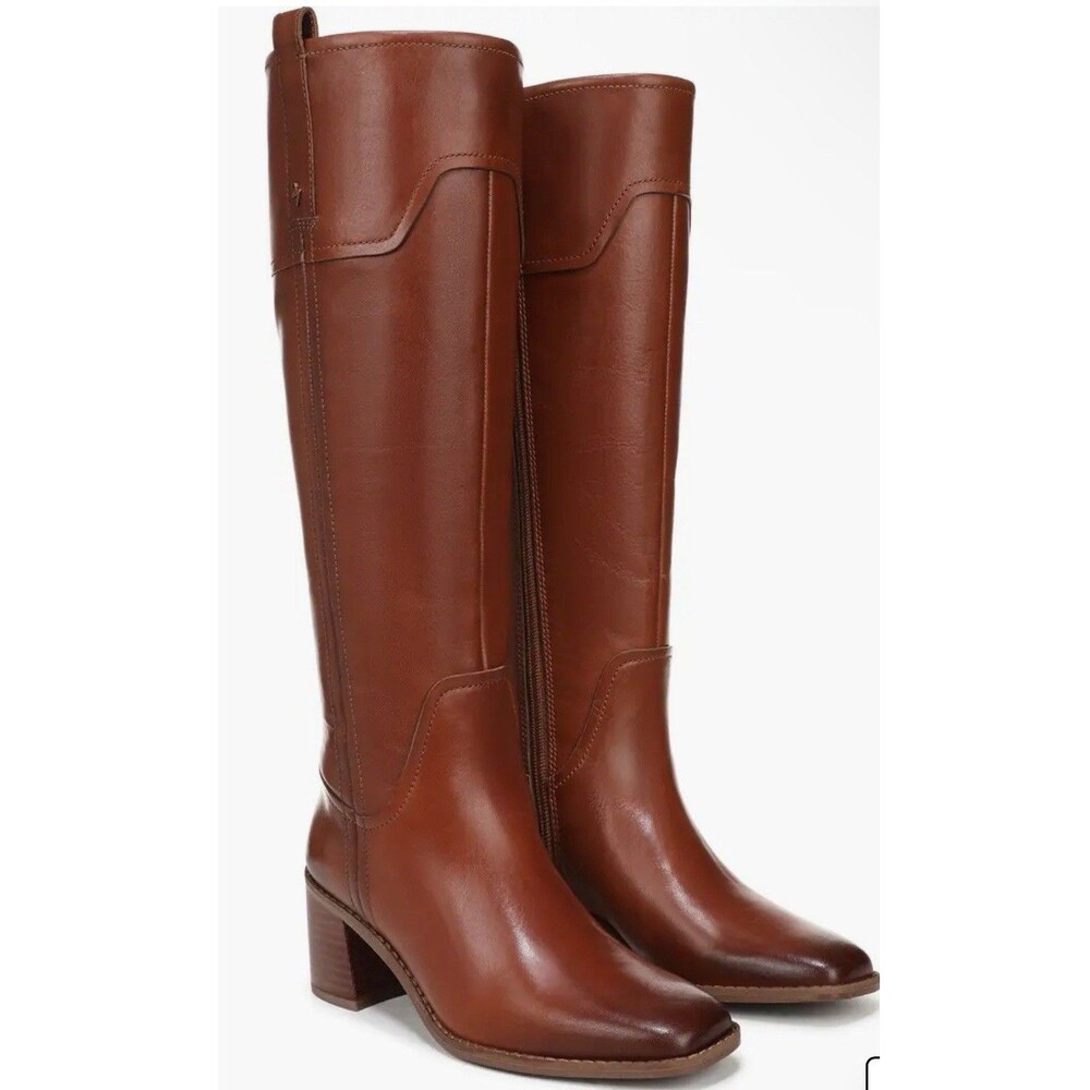 27 Edit Naturalizer Emmie Women's 12 Wide Calf Boots In Cider Spice Brown‎ New